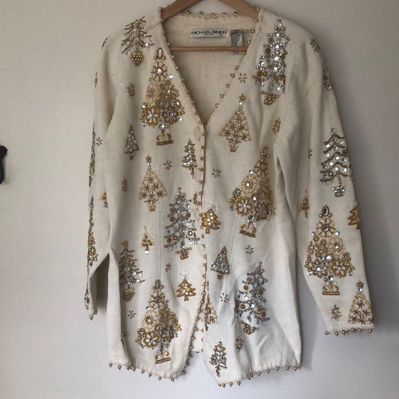 Vintage Michael Simon Christmas sweater - Picture 1 of 3